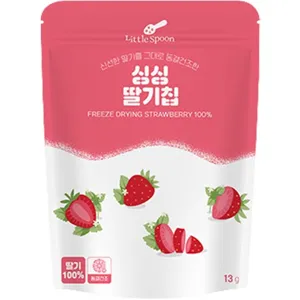리틀스푼 동결건조 싱싱 딸기칩, 13g, 1개