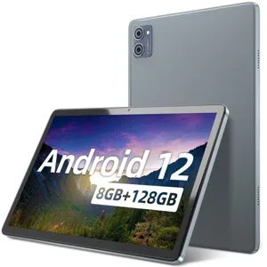 점퍼 태블릿/10.1인치/8G +128G/안드로이드 12/가성비태블릿PC/슬림/Full HD IPS/블루투스5.0/그레이, grey