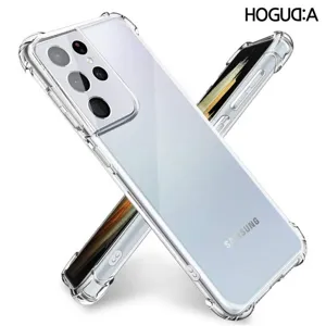 호구다 방탄 범퍼 투명 젤리 휴대폰 케이스 1+1